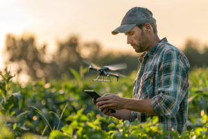 Drones como impulsores de la eficiencia en la producción agrícola